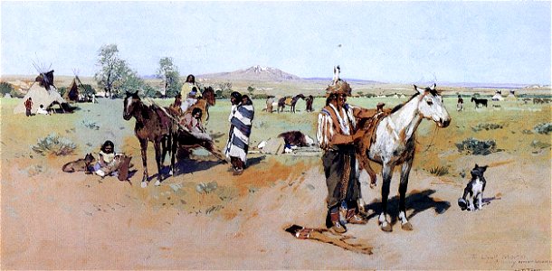 Henry Farney Indian Encampment2