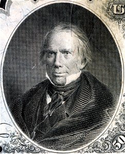 Henry Clay (Engraved Portrait). Free illustration for personal and commercial use.