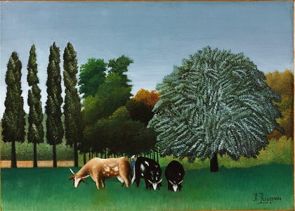 Henri Rousseau - The Banks of the Oise - 1951.67 - Fogg Museum