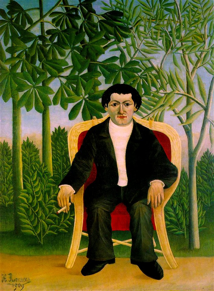 Henri Rousseau - Portrait of Joseph Brummer