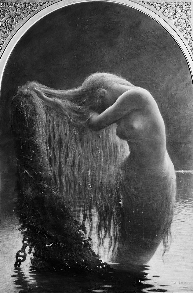Henry Jones Thaddeus (1860-1929) - The Origin of the Harp of Elfin - RCIN 405182 - Royal Collection