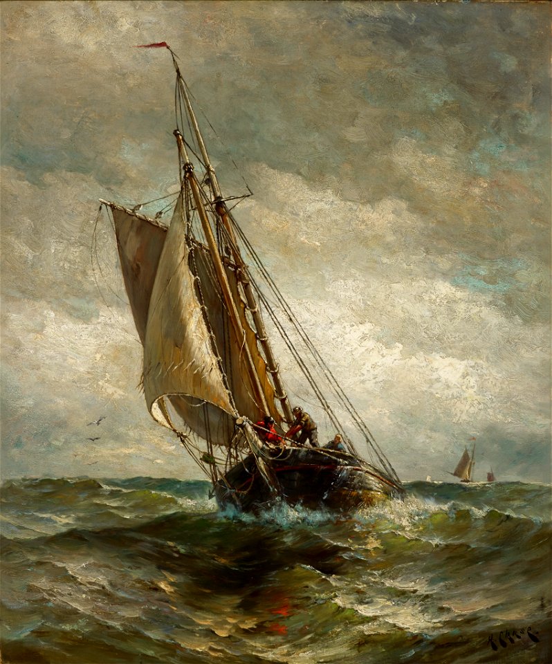 Henry Chase - Running for an Anchorage - 83.2 - Indianapolis Museum of Art