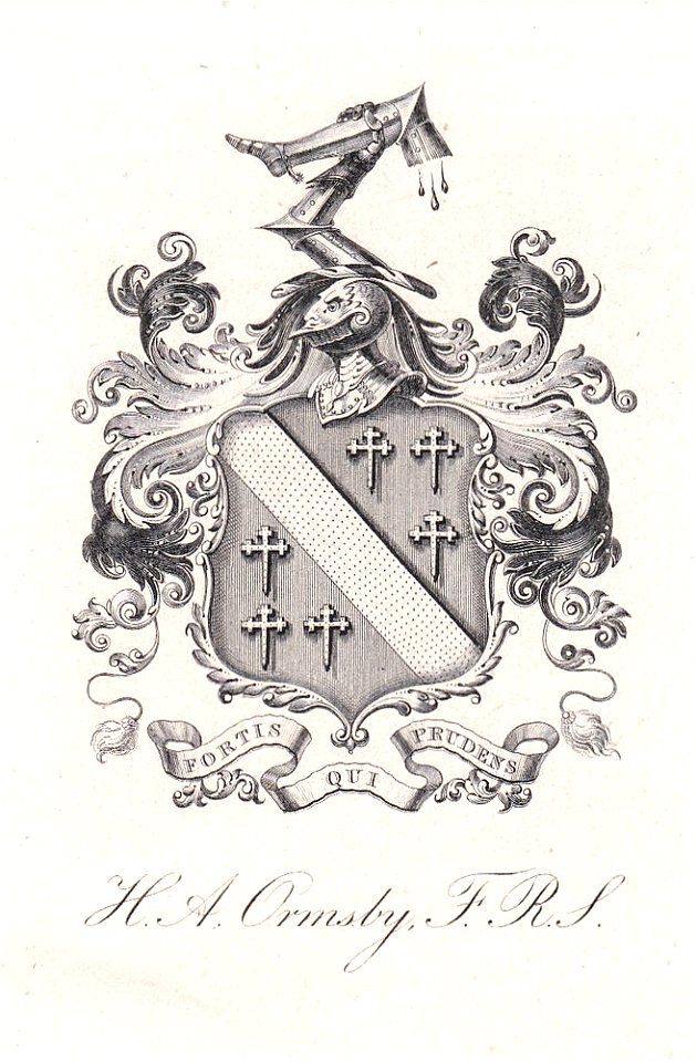 Henry Alexander Ormsby bookplate