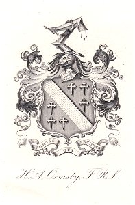 Henry Alexander Ormsby bookplate