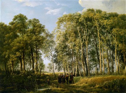 Henriette Knip Waldlandschaft 1839