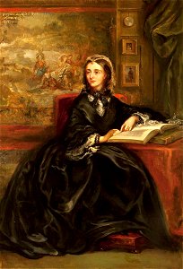 Henrietta Georgiana Marcia Lascelles Iremonger (1806–1876), Lady Chatterton (Mrs Edward Heneage Dering) (after Richard Buckner) NTII BDCL 63440