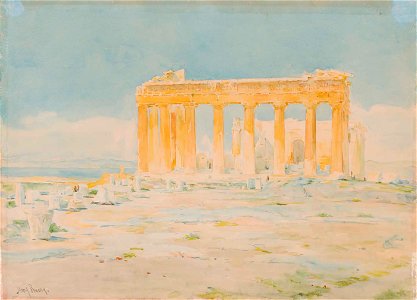 Henry Bacon - The Parthenon, East Facade - 1927.5.2 - Smithsonian American Art Museum