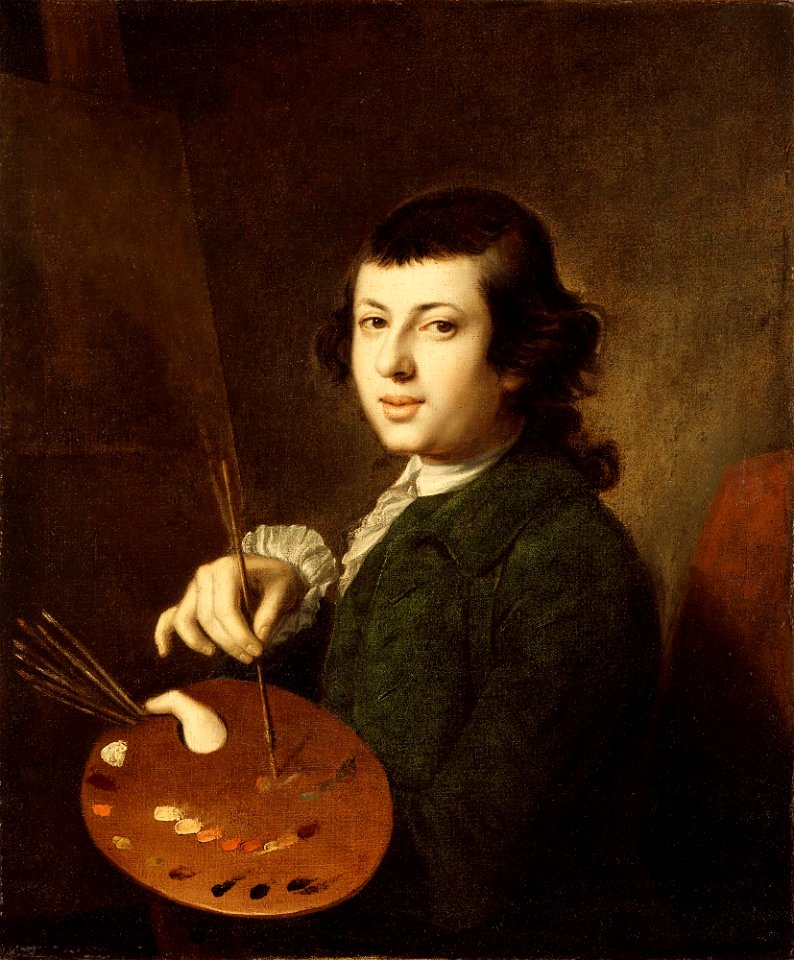 Henry Benbridge - Portrait of an Artist - 38.14 - Detroit Institute of Arts