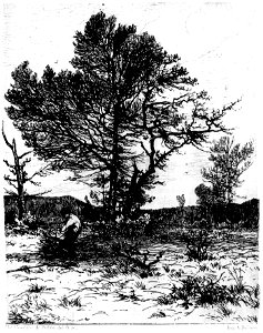 Henriet - Le paysagiste aux champs, 1876, Grav p. 272