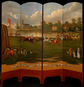 Henry Bernard Chalon - The Clarence Gold Cup at Hampton - Google Art Project