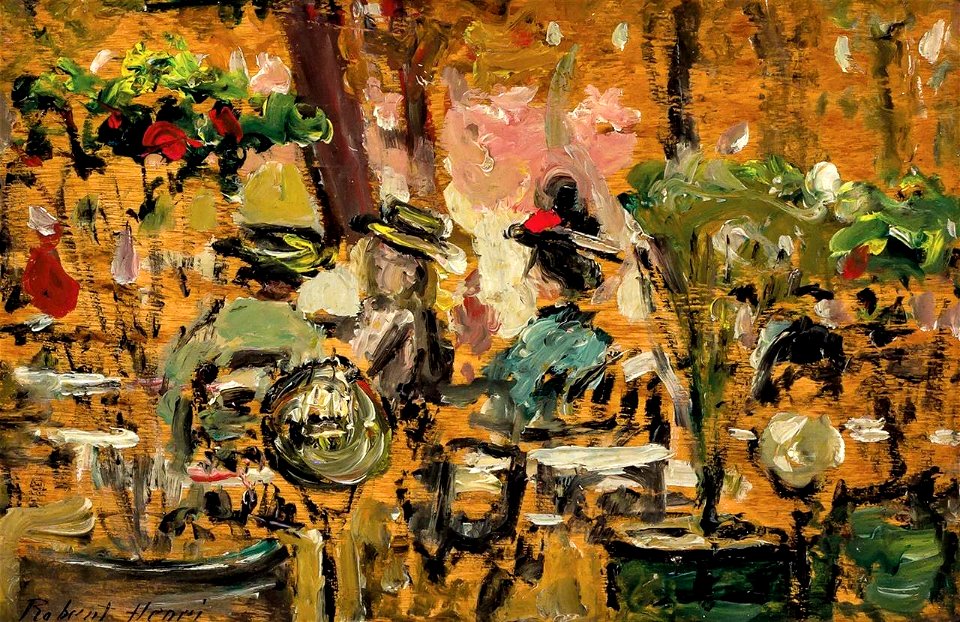 Paris Café by Robert Henri