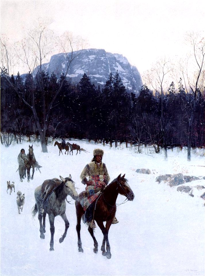 Henry Farney Obsidian Mountain In The Yellowstone