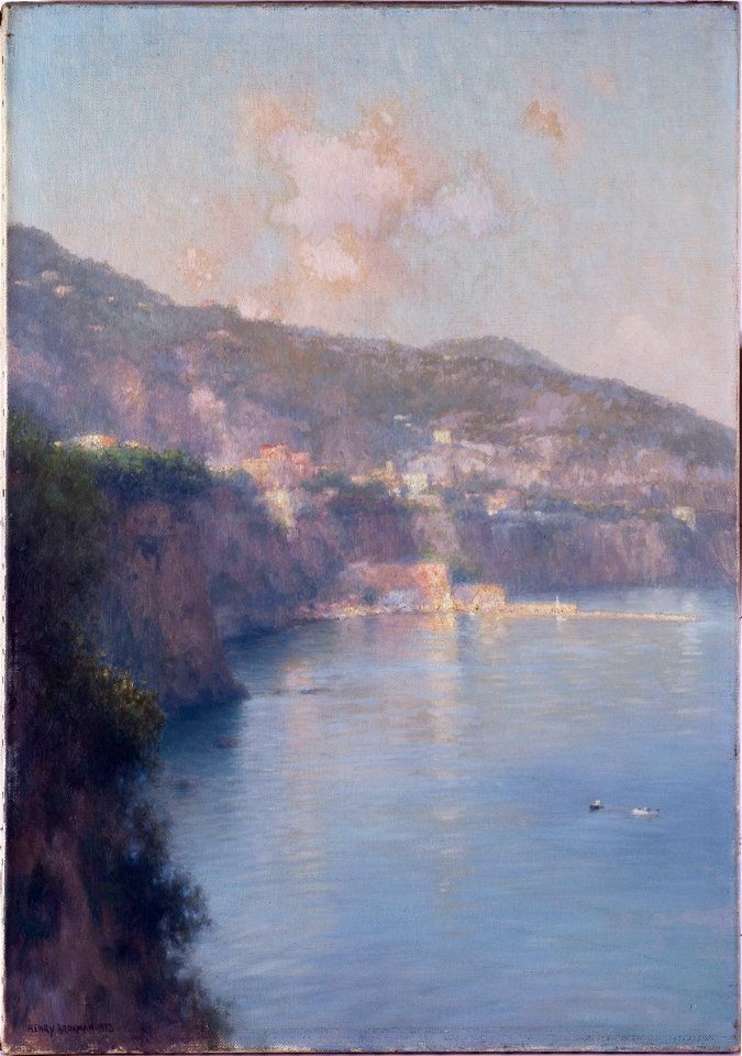 Henry Brokman - Le port de Sorrente - PPP3658 - Musée des Beaux-Arts de la ville de Paris