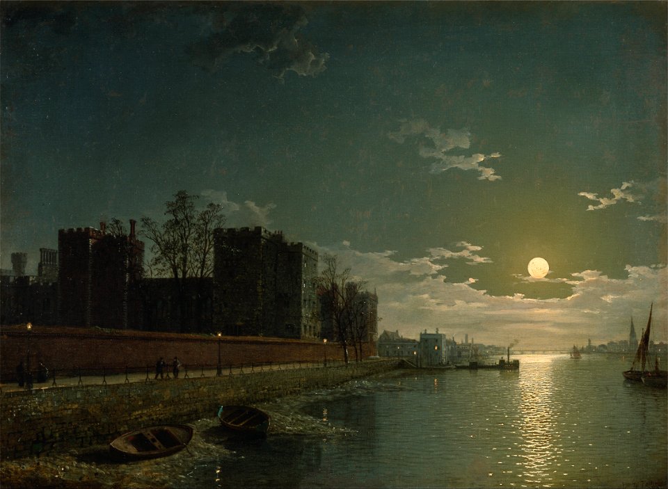 Henry Pether - Lambeth Palace - Google Art Project