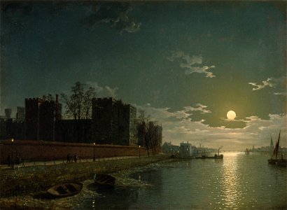 Henry Pether - Lambeth Palace - Google Art Project