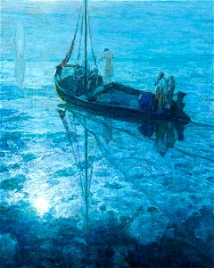 Henry Ossawa Tanner, The Disciples See Christ Walking on the Water, c. 1907