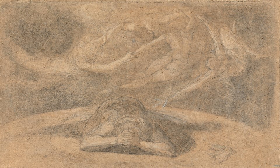 Henry Fuseli - The Peasant's Dream, Paradise Lost, Book 1, 781-8 - Google Art Project