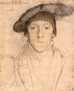 Henry Howard, Earl of Surrey (2) by Hans Holbein the Younger