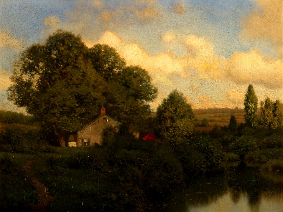 Henry Pember Smith - Afternoon in Monmouth County, N.J. - 76.124 - Indianapolis Museum of Art