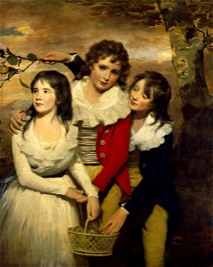 Henry Raeburn (1756-1823) - The Paterson Children, Margaret (d.1845), George (1778–1846), and John (1778–1858) - 1246448 - National Trust