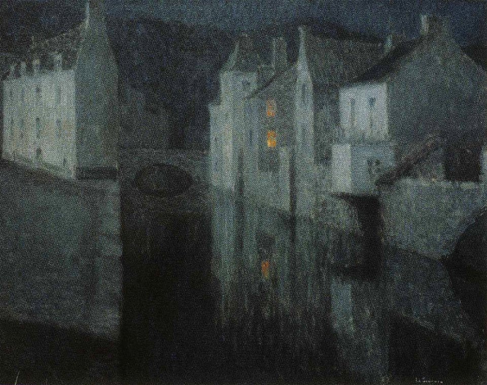 HenriLeSidaner+RiverInTheMoonlight-Quimperle