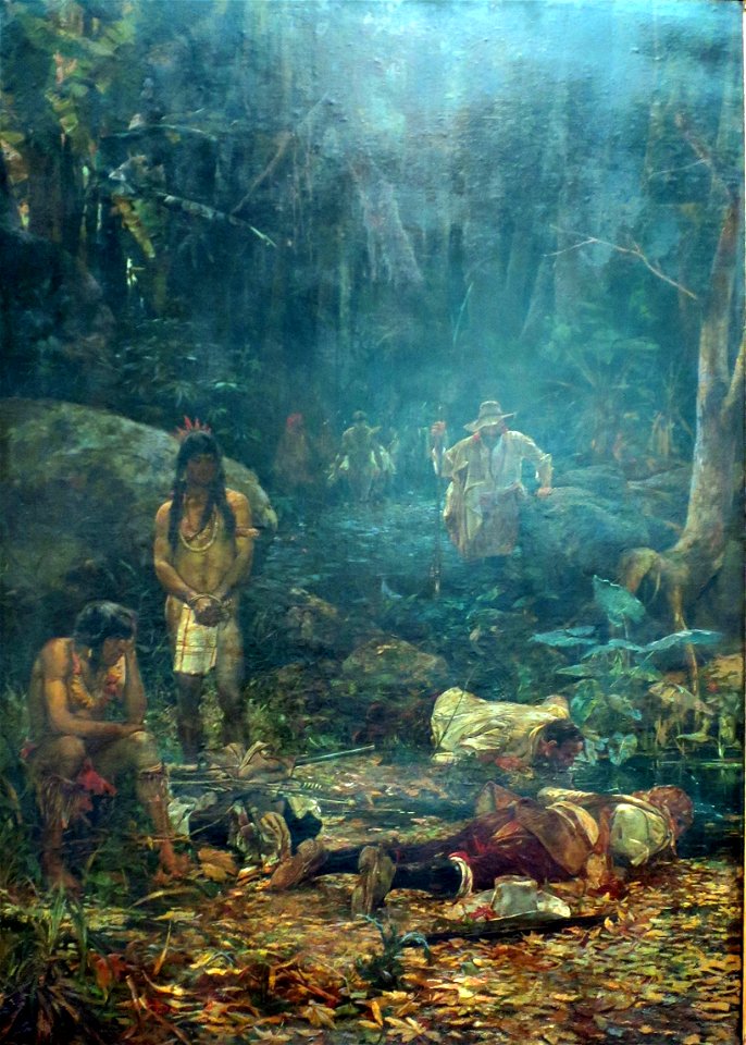 Henrique Bernardelli - Os Bandeirantes, 1889