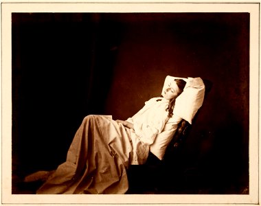 Henry Peach Robinson - She Never Told Her Love - Google Art Project