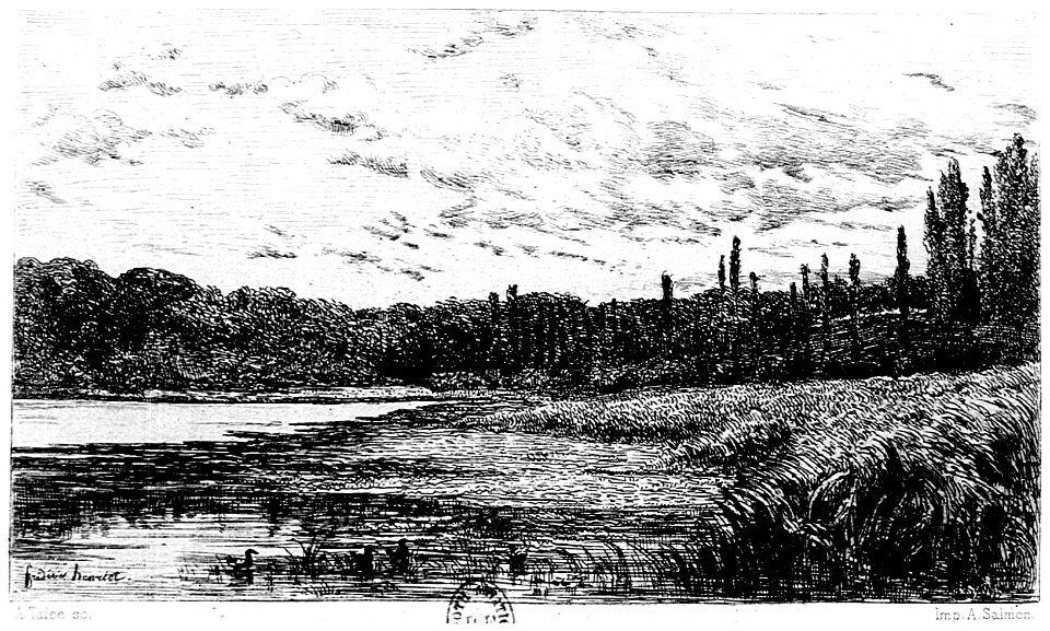 Henriet - Le paysagiste aux champs, 1876, Grav p. 068