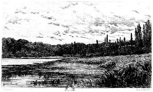 Henriet - Le paysagiste aux champs, 1876, Grav p. 068