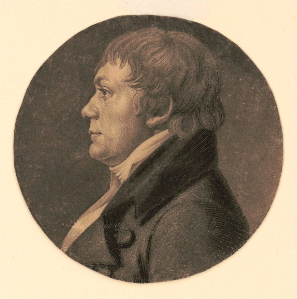 Henry Foxall, head-and-shoulders portrait, left profile LCCN2007676862