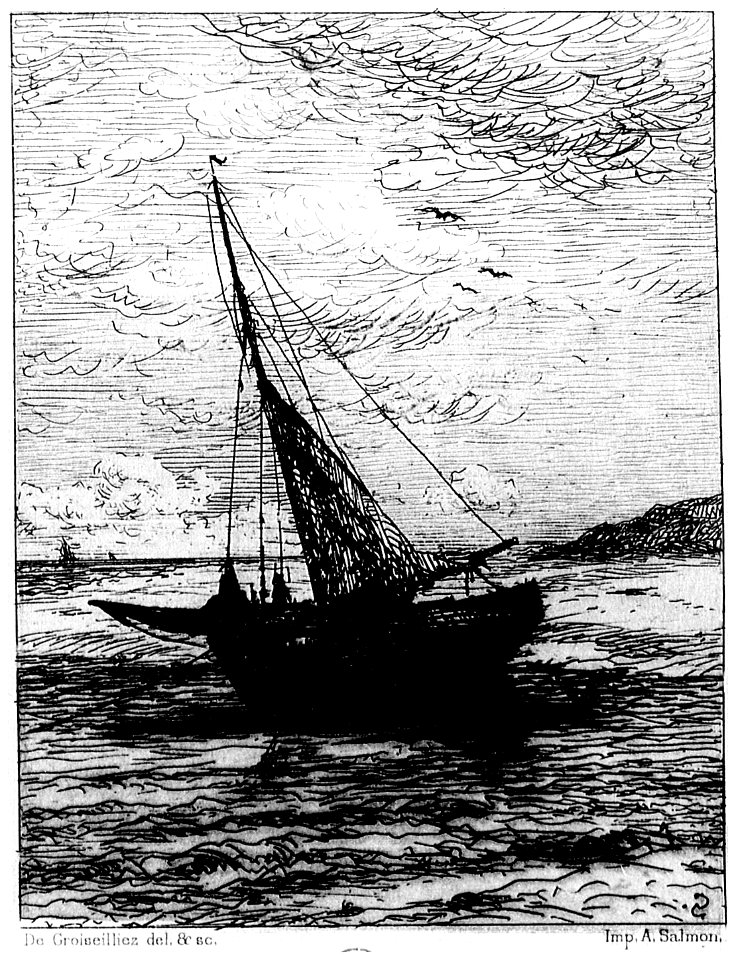 Henriet - Le paysagiste aux champs, 1876, Grav p. 208