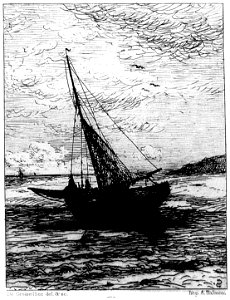 Henriet - Le paysagiste aux champs, 1876, Grav p. 208
