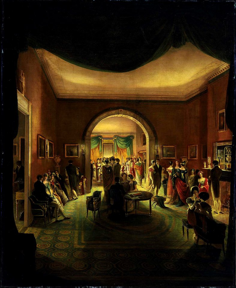 Henry Sargent - The Tea Party - 19.12 - Museum of Fine Arts