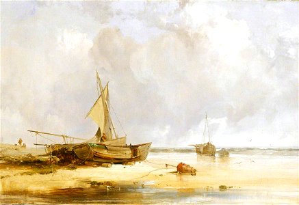 Henry Bright (1810-1873) - On the French Coast - BHC2364 - Royal Museums Greenwich