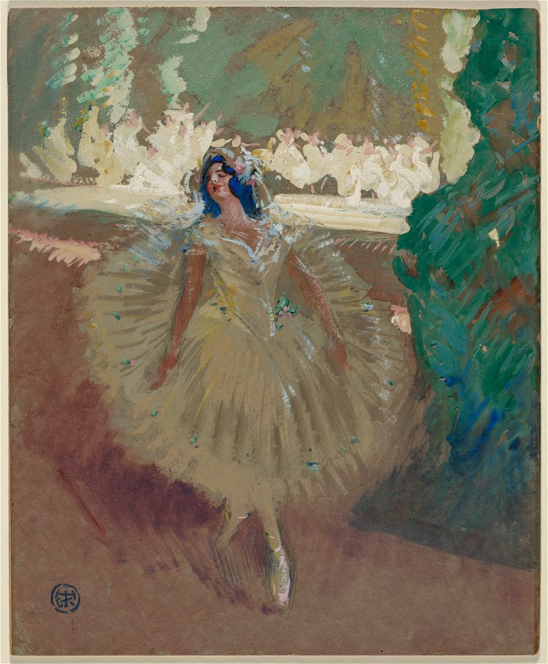 Henry Keller (American, 1869-1949) - Pavlova - 1955.381 - Cleveland Museum of Art