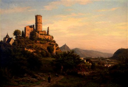 Henry Lewis - The Castle of Godesburg - 1935.205.1 - Reading Public Museum