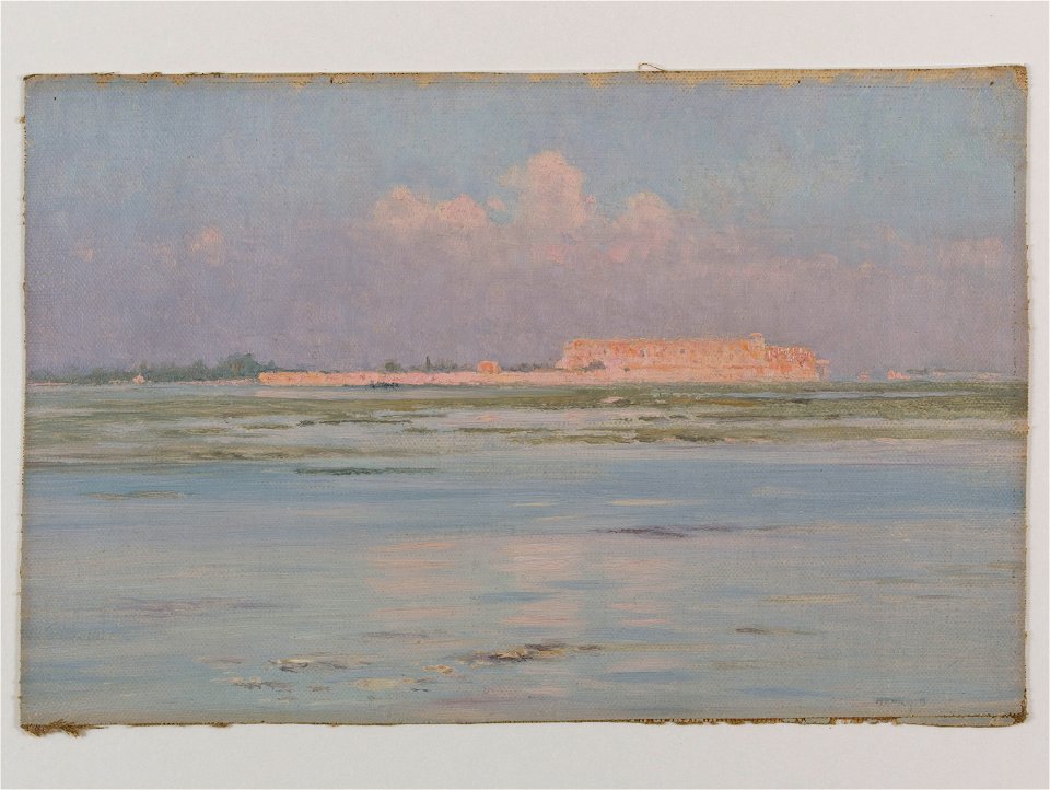 Henry Brokman - Le temple de Louxor, Egypte - PPP3625 - Musée des Beaux-Arts de la ville de Paris