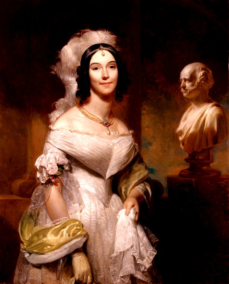 Henry Inman - Angelica Singleton Van Buren (Mrs. Abraham Van Buren) - Google Art Project