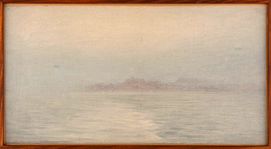 Henry Brokman - Effet de brume sur la mer - PPP3648 - Musée des Beaux-Arts de la ville de Paris