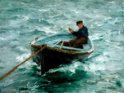 Henry Scott Tuke - In Tow