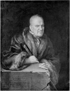 Henrik Finne, enligt påskrift född 1548 och död 1684, stovaktare (David Klöcker Ehrenstrahl) - Nationalmuseum - 113381