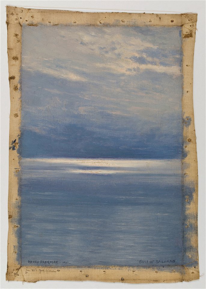 Henry Brokman - Golfe de Salerne (Italie) - PPP3638 - Musée des Beaux-Arts de la ville de Paris