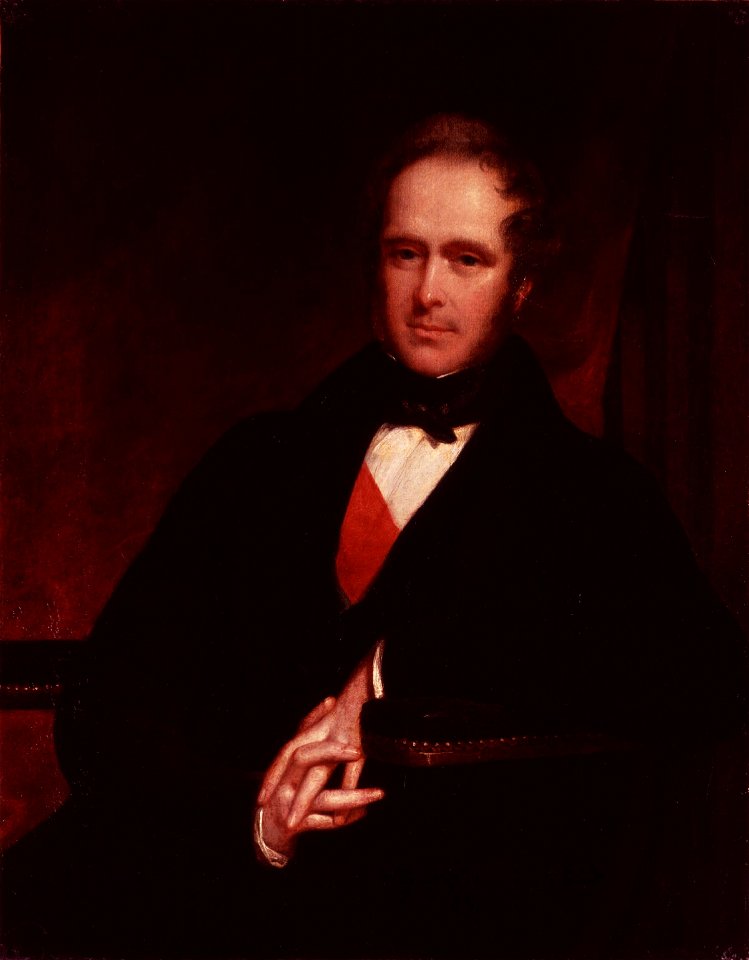 Henry John Temple, 3rd Viscount Palmerston by John Partridge