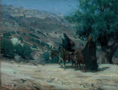 Henry Ossawa Tanner - Flight into Egypt - 69.452 - Detroit Institute of Arts