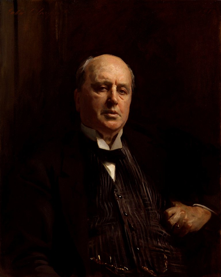 Henry James by John Singer Sargent