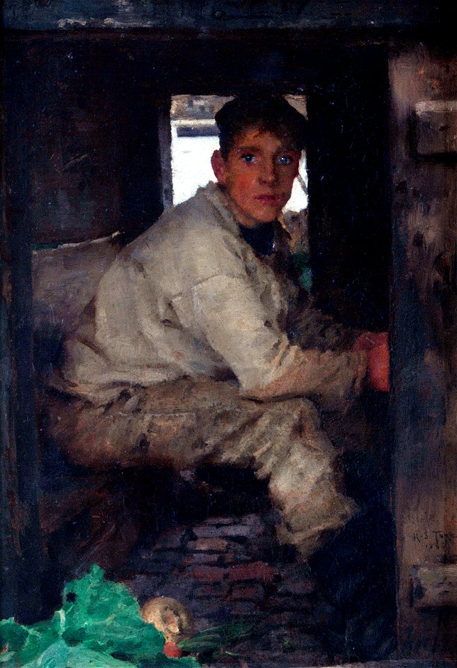 Henry Scott Tuke - Cabin Boy