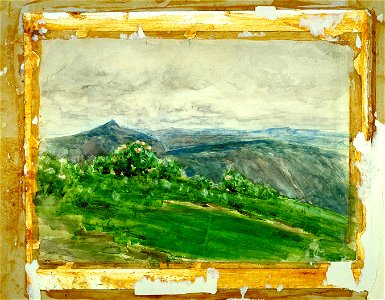 Henry Ossawa Tanner - Mountain Landscape, Highlands, North Carolina - 1983.95.25 - Smithsonian American Art Museum