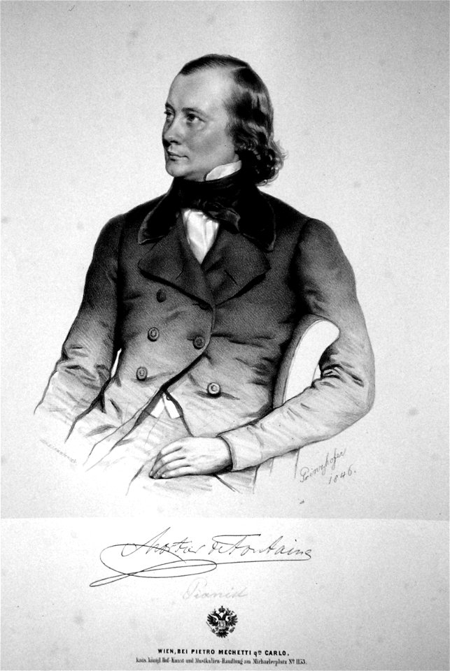 Henry Stanislaus Mortier de Fontaine Litho