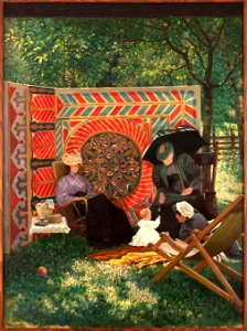 Henry Brokman - La famille du peintre à Marquartstein - PPP3631 - Musée des Beaux-Arts de la ville de Paris