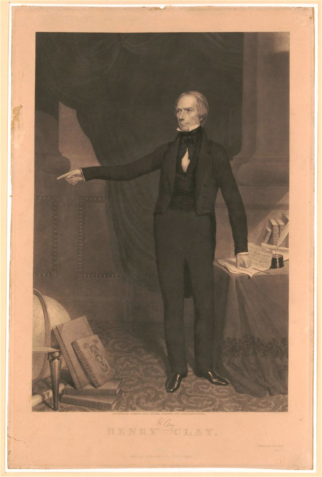 Henry Clay - engraved by J. Sartain from original drawings and daguerreotypes. LCCN2012648870